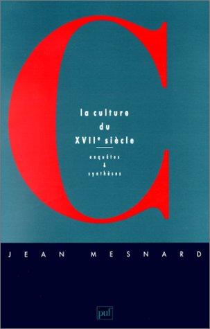 Cover for La culture du XVIIe siècle