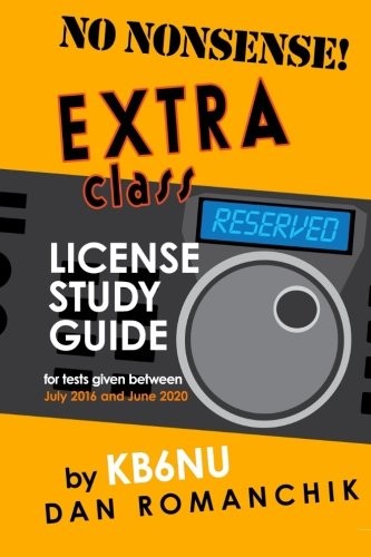 Cover for No Nonsense Extra Class License Study Guide