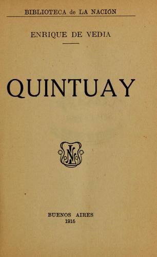 Cover for Quintuay.