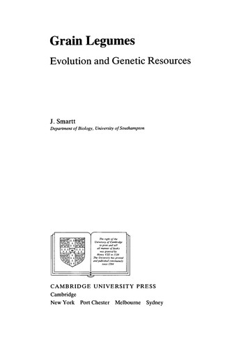 Cover for Grain legumes