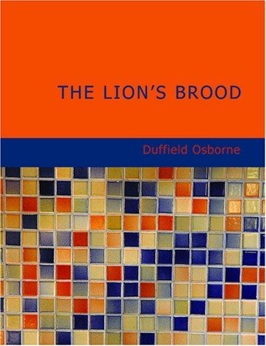 Cover for The Lion's Brood (Large Print Edition)