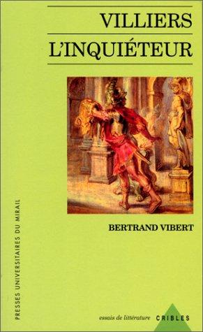 Cover for Villiers l'inquiéteur