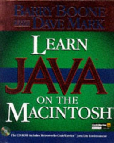 Cover for Learn Java on the Macintosh