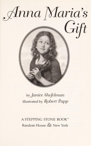 Cover for Anna Maria's gift