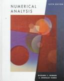 Cover for Numerical analysis