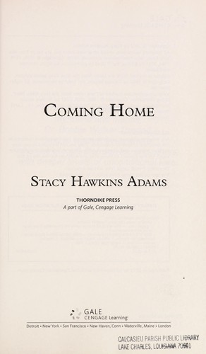Cover for Coming home