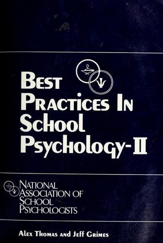 Cover for Best Practices in School Psychology II