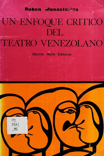 Cover for Un enfoque crítico del teatro venezolano