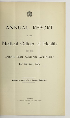 Cover for [Report 1924]