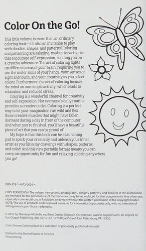 Cover for Color Dreams Coloring Book