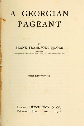 Cover for A Georgian pageant