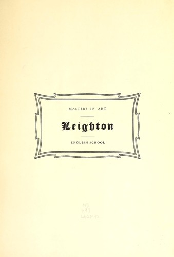 Cover for Leighton