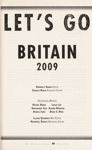 Cover for Let's go.