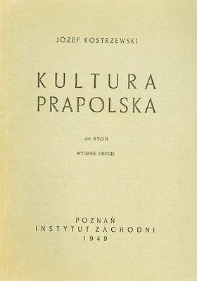 Cover for Kultura prapolska