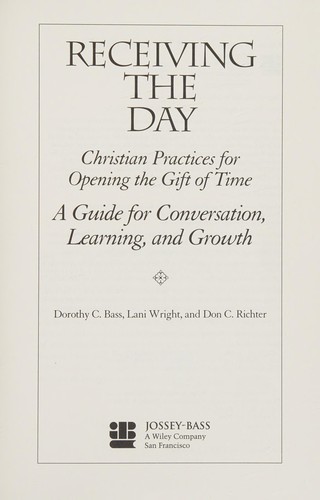 Cover for Receiving the day