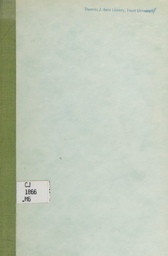 Cover for The romance of Canada's money