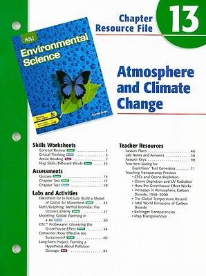Cover for Holt Environmental Science Chapter 13 Resource File