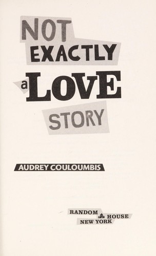 Cover for Not exactly a love story
