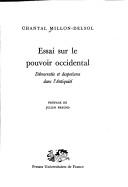 Cover for Essai sur le pouvoir occidental