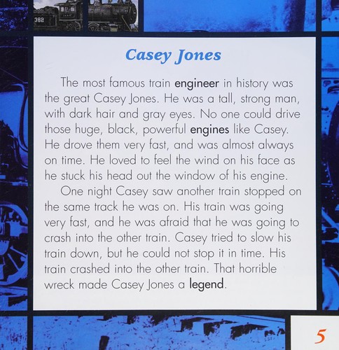 Cover for Casey Jones American Legends