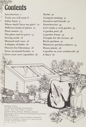 Cover for My fun to garden