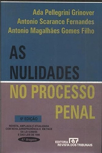 Cover for As nulidades no processo penal
