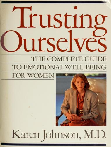 Cover for Trusting ourselves