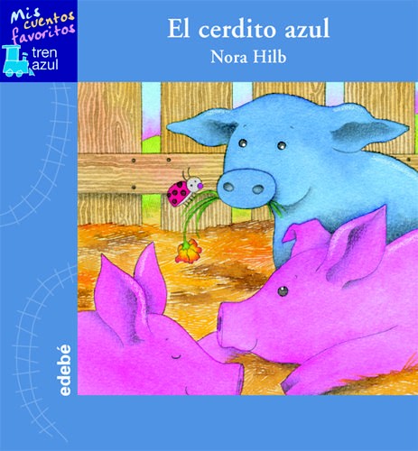 Cover for El cerdito azul
