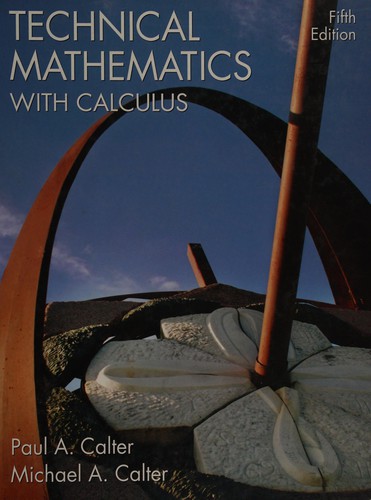Cover for Technical mathematics with calculus