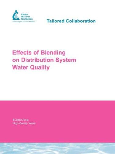 Cover for Effects of Blending on Distribution System Water Quality (Awwarf Report)