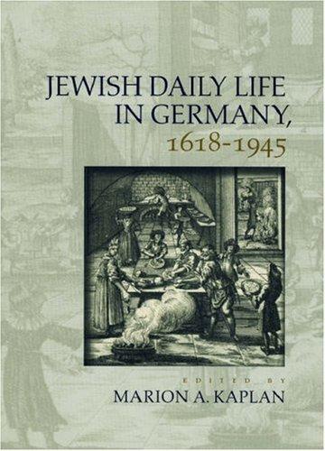 Cover for Jewish Daily Life in Germany, 1618-1945