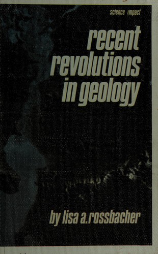 Cover for Recent revolutions in geology
