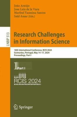 Cover for Research Challenges in Information Science