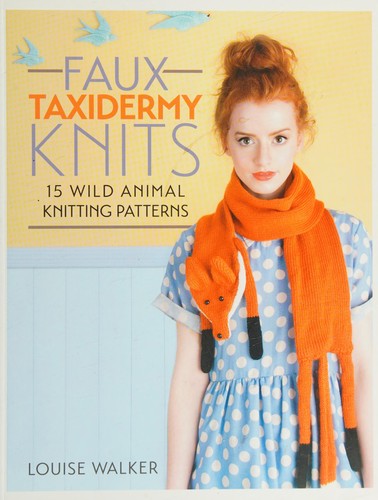 Cover for Faux taxidermy knits