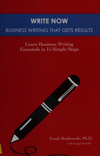 Cover for Write now
