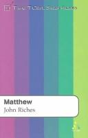 Cover for Matthew (T&T Clark Study Guides)