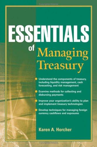 Cover for Essentials of Managing Treasury
