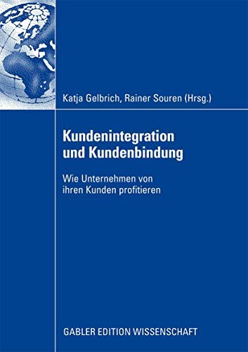 Cover for Kundenintegration Und Kundenbindung