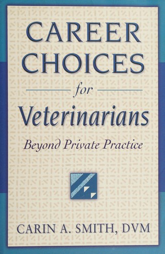 Cover for Career choices for veterinarians