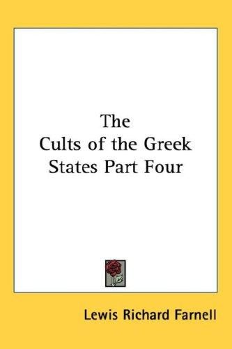 Cover for The Cults of the Greek States Part Four