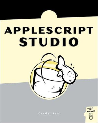 Cover for Absolute AppleScript studio