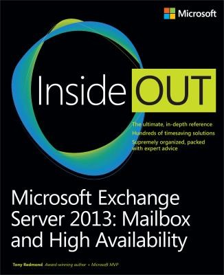 Cover for Microsoft Exchange Server 2013 Inside Out Mailbox And High Availability