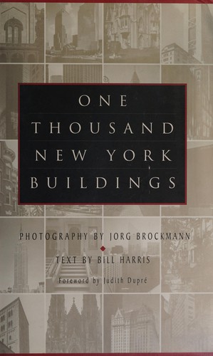 Cover for One thousand New York buildings