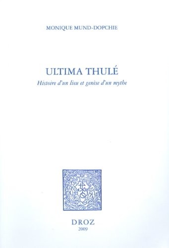 Cover for Ultima Thulé