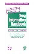 Cover for Drug Information Hbk Intl 2002