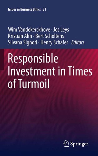 Cover for Responsible investment in times of turmoil