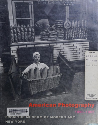 Cover for American photography 1890-1965