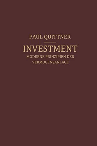 Cover for Investment