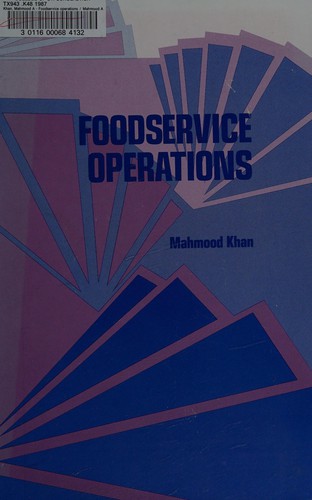 Cover for Foodservice operations