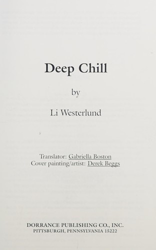 Cover for Deep chill